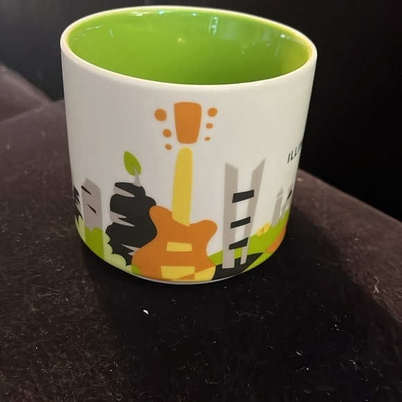 Starbucks Collectors You Are Here series Illinois Mug 14oz Coffee Cup 2015 - Picture 3 of 10